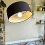 Danish Arc Chrome Floor Lamp, Bo Concept Image 6