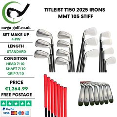 Titleist T150 2025 Irons / 4-Pw / MMT 105 Stiff