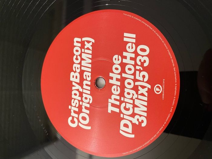 Laurent Garnier - Crispy Bacon - Part 1 - 12" Vinyl Single - 2010 Repress