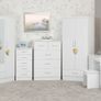Nevada 3 Door 2 Drawer Wardrobe Nationwide Delivery Image 3