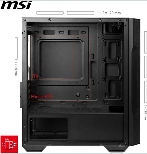 Msi Mag Forge M100r Pc Case