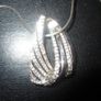 925 silver earrings and pendant set Image 2