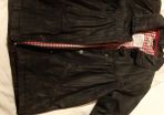 Denim Navy girls coat. Age 7-8. Name It brand