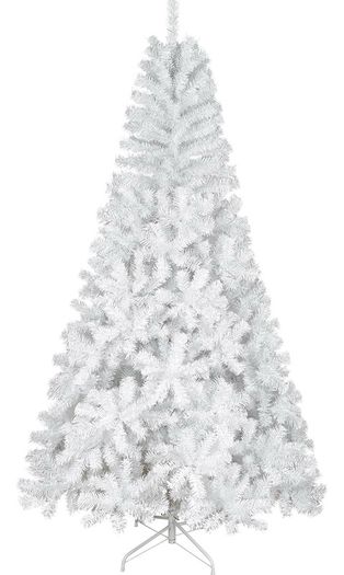 6 foot 8, large white luxury Christmas tree NEW