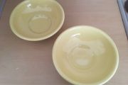 Large Fiestaware Bowls Yellow (2)