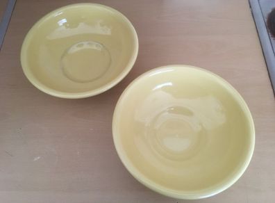 Large Fiestaware Bowls Yellow (2)