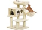 Luxury Cat Scratching post thick trunks 112 cm beige
