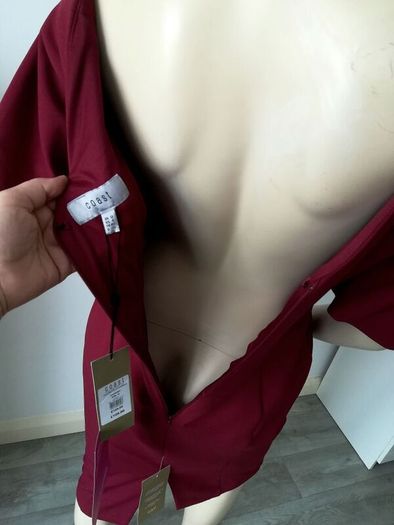 Dark red/burgundy Coast dress, size 12