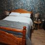 Wooden frame Double bed Image 2
