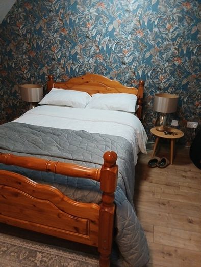 Wooden frame Double bed
