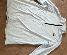 Brand New Mens Blue New Balance Half Zip