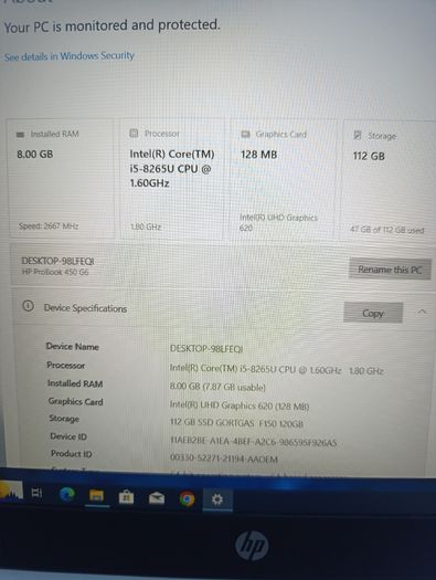 HP ProBook G5
