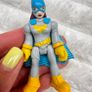 Imaginext DC Super Friends Batgirl And Batman approx. 7 cm. Used Please see photos Image 4