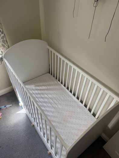 ikea cot & toddler bed