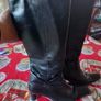 Clarks black boots size 7 Image 2
