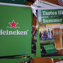 Heineken Bunting for Pub homebar
