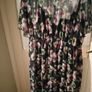 Yours London curve Plus Size Black Floral Print Maxi Smock Dress. Like new. Image 2