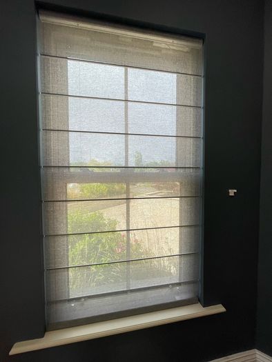 Voile Roman Blind Made to Measure