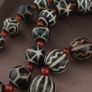 Antique Burmese Pumtek Pyu Petrified Wood Beads Necklace Image 2