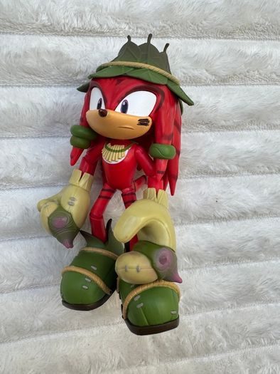 Jakks Pacific Netflix Sonic Prime Gnarly Knuckles Boscage Maze approx. 14 cm. Used Please see photos