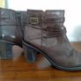 Clarks Leather Ankle Boots - Size 6 Image 3