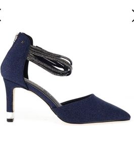 Kate Applby Saphire sparkle heels