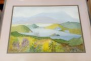 Original Una Gillespie "Clifden"Watercolour Painting
