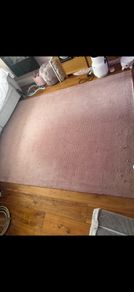 pink wool rug