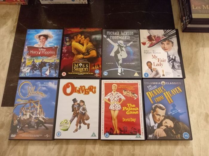 Musical Movies DVD Collection Vintage Hollywood
