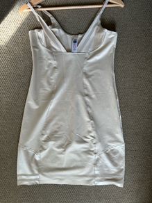 Sculpting slip dress