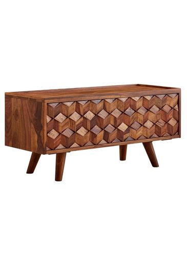 Solid Sheesham Wood TV Unit