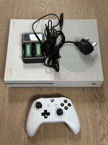 Xbox one S console with controller and accessories