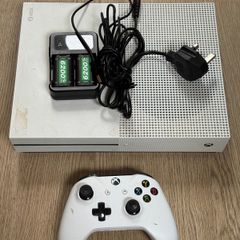 Xbox one S console with controller and accessories