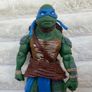 Teenage Mutant Ninja Turtles Leonardo Figure Playmates 2014 Movie TMNT approx. 13 cm. Used Please see photos Image 4