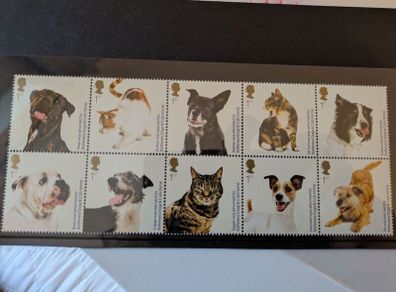 cats & dogs commemorative stamps