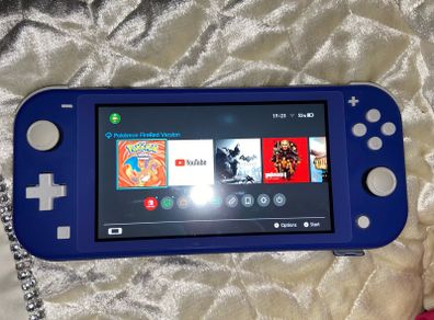 Nintendo Switch Lite and SanDisk 64GB card