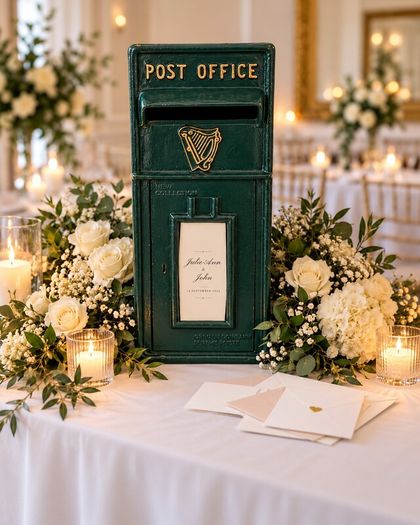 Wedding Post Box/ Postbox Hire- Lockable card box- Naas Kildare