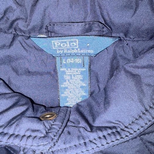 Polo Ralph Lauren  Navy Quilted Barn Jacket S/M