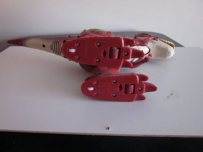 Zuru Robot Alive Dino War T-Rex Red Walks Roars Light Up