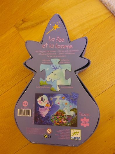 Djeco Fairy puzzle jigsaw 36 pieces 4+