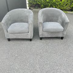Two Large Armchairs