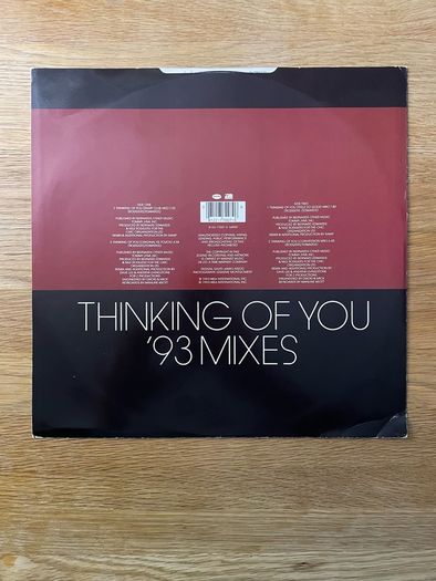 Sister Sledge - Thinking Of You '93 Mixes - 12" Vinyl Single - 1993 Atlantic / Rhino Records