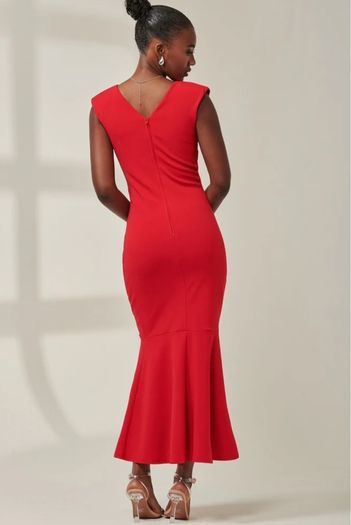 New Jolie Moi Red Occasion dress size UK 10