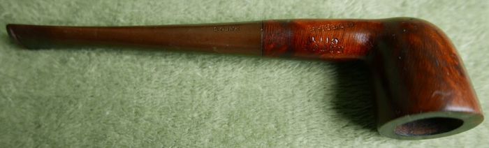 Vintage Hand Made Ratos Old Briar Wood France Smoking Pipe D3