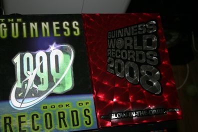 The Guinness Book of Records 1999 and Guinness World Records 2008