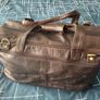 Leather weekend bag Image 3