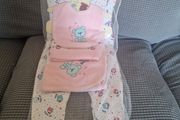 Newborn Baby Girl 5 Piece Gift Set Carters Pink Mint Bear