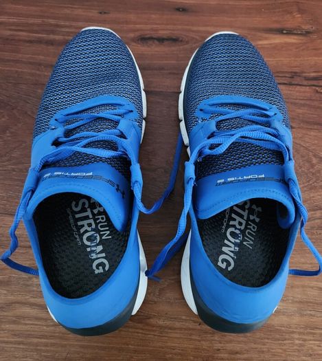 Under Armour Speedform Fortis 2 - UA Charged Men's Rubber / Running Shoes - Blue - Men Size EUR 45 / UK 10 / US 11