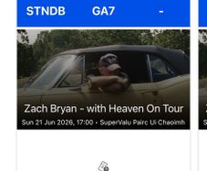Zach Bryan concert Cork
