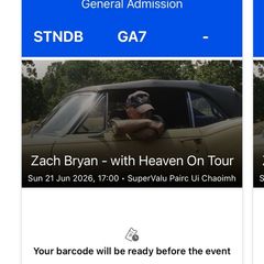 Zach Bryan concert Cork